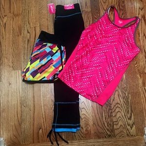 Athletic Wear (girls L/XL, Missy XS/S) 3 pieces